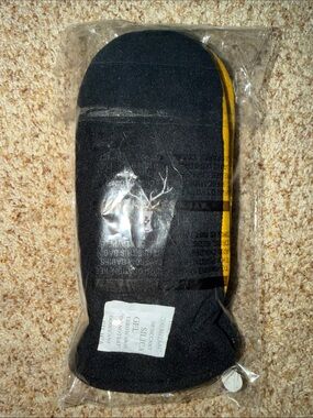 Winter Mittens with Soft Deerskin Suede Leather & Thermal Polar Fleece & Warm